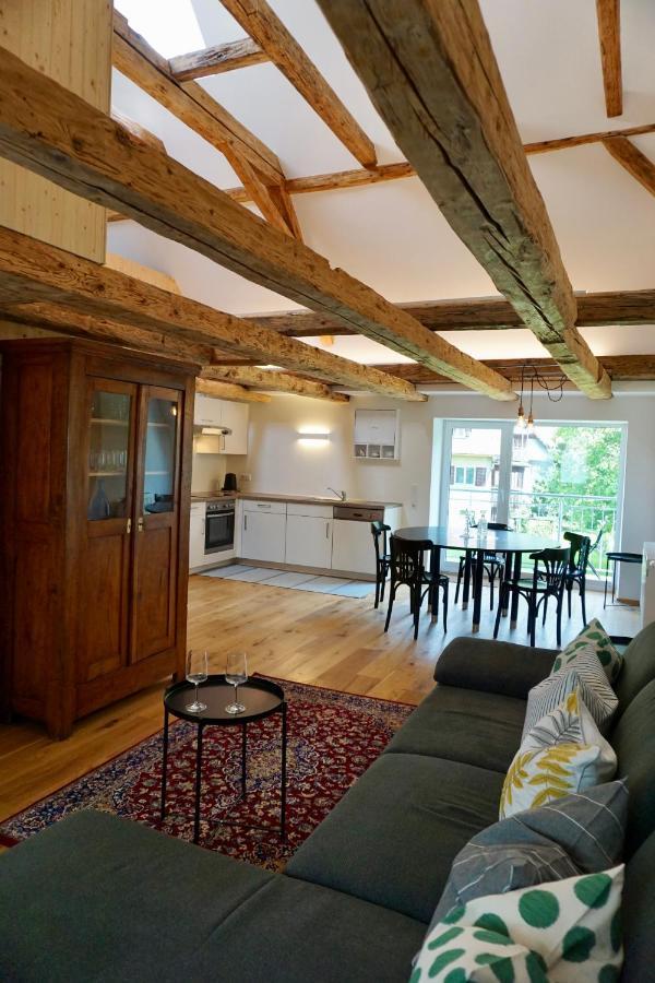 Beeindruckende Wohnung Im Rheintal 거치즈 외부 사진